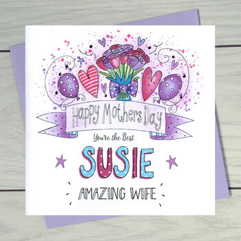 Wife Mothers Day Card, 2 of 5
