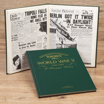 Ww2 Personalised War History Educational Book, 2 of 5