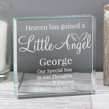 Little Angel Baby Loss Crystal Token, 4 of 4