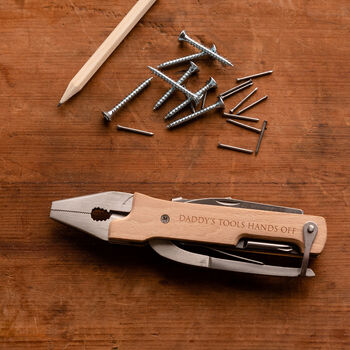 Personalised Father's Day Pliers Multi Tool Kit, 9 of 11