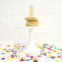 Gold Birthday Party Cake Candles, thumbnail 4 of 4
