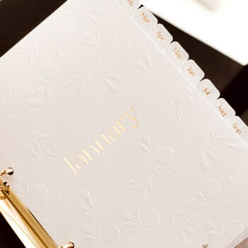A5 Jan To Dec Monthly Organiser Dividers, 4 of 5