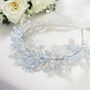 Pale Blue Fascinator Style Headband, thumbnail 8 of 8