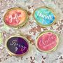 Personalised Oval Compact Mirror, thumbnail 2 of 8