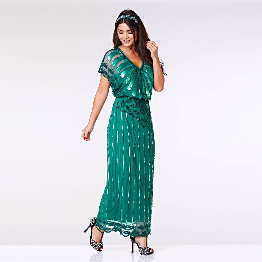 angel sleeve maxi