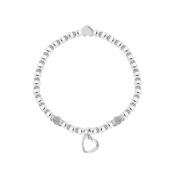 Worlds Best Mum Heart Bracelet Luxury Flower Box, 3 of 4