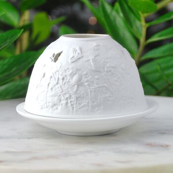 Thistle Design Domed Tealight Holder, 3 of 9