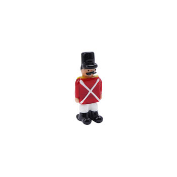 Glass Festive Nutcracker Figurine, 2 of 4