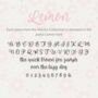 Hand Stamped Personalised Mantra Necklace, thumbnail 8 of 12