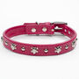 Skull And Crossbones Leather Dog Collar, thumbnail 1 of 7