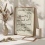Personalised Library Card Print | Book Lover Wall Art, thumbnail 1 of 6
