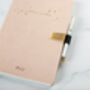 Soft Touch Notebook/Personalised Gift, thumbnail 4 of 10