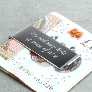Personalised Money Clip, 4 of 8