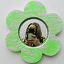 Flower Mirror Lilac And Green, thumbnail 6 of 6
