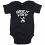 Drive It Like You Stole It Funny Baby Grow, thumbnail 1 of 3