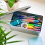 Personalised 'Marking Pens' Teacher's Tin Box, thumbnail 5 of 8
