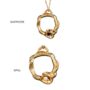 Large Gold Vermeil Plated Birthstone Pendant Necklace, thumbnail 10 of 12