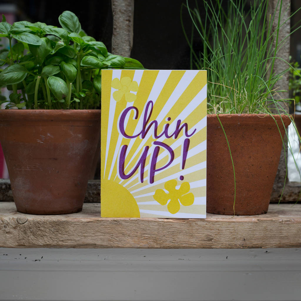 'Chin Up' Deluxe Hamper With Elderflower Gin By The Pickled Shop