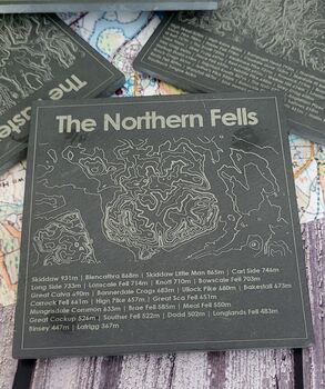 The Lake District 214 Wainwrights Coasters, 4 of 9