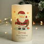 Personalised Christmas Santa LED Candle, thumbnail 3 of 3