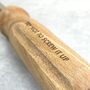 Personalised Wooden Handled Screw Driver, thumbnail 4 of 5