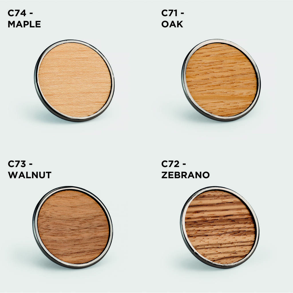 Wooden Cupboard Door Knobs By Pushka Home