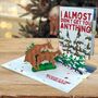 F*Cking Deer 3D Pop Up Xmas Animal Card! Best Punny, Rude And Funny Xmas Card For Him And Her, thumbnail 1 of 9