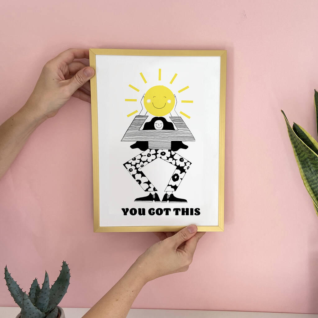 Personalised Happy Sunshine Print, 1 of 3