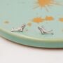 Humpback Whale Stud Earrings In Sterling Silver, thumbnail 6 of 11