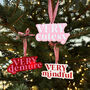 Very Demure Mindful Cutesy Christmas Tree Decoration, thumbnail 1 of 4