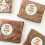 Chocolate Brownie Letterbox Gift, thumbnail 5 of 6