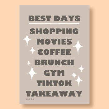 Best Days Print, 3 of 8