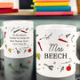 Personalised School Teacher Mug, thumbnail 4 of 5