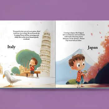 Personalised World Travel Book For Kids, 2 of 9