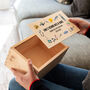 Personalised Fishing Box With Sliding Lid Gift, thumbnail 2 of 5