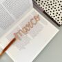 Personalised Wire Bookmark Gift For Dad, thumbnail 4 of 9