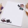 A5 Letter Writing Paper With Vinyl Record Player Design, thumbnail 2 of 3