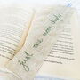 One More Chapter Embroidered Bookmark, thumbnail 4 of 4