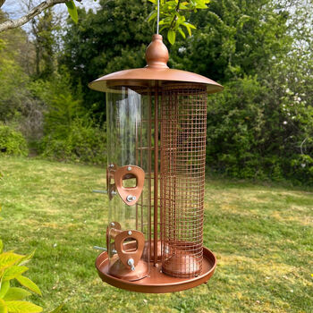 Set Of Two Seed, Nut And Fatball Bird Feeders, 6 of 9