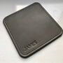 Personalised Stamped Leather Coaster, Grey, thumbnail 4 of 12
