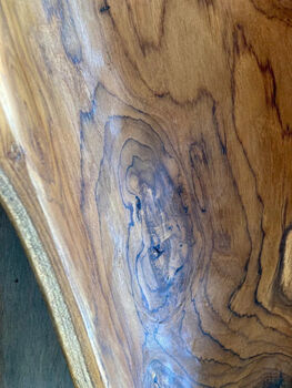 Huge 90cm Teak Root Long Fruit Bowl Wood Handmade Gift Centrepiece, 5 of 8
