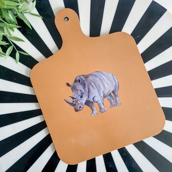 Wild At Heart Mini Chopping Board, 4 of 5