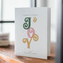 Personalised 'Comfort And Joy' Christmas Card Pack, thumbnail 1 of 4