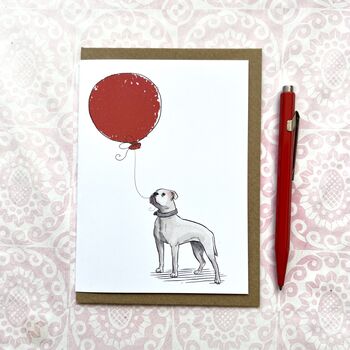 American Bulldog Birthday Card, 2 of 5