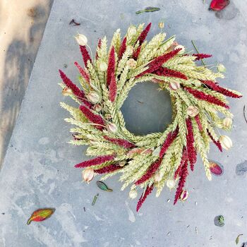 Dried Flower Wreath 'Trinity', 4 of 8