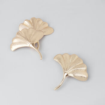 G Decor Gold Leaves Door Knobs, 2 of 8
