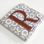 Vintage Style Initial Letter Coaster, thumbnail 4 of 8