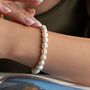 'Timeless Elegance' Freshwater Pearl Bracelet, thumbnail 3 of 8
