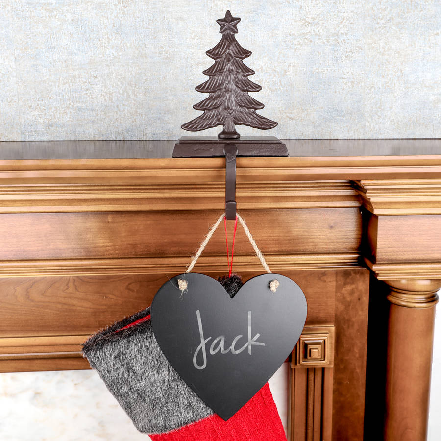 cast iron christmas stocking holders by dibor