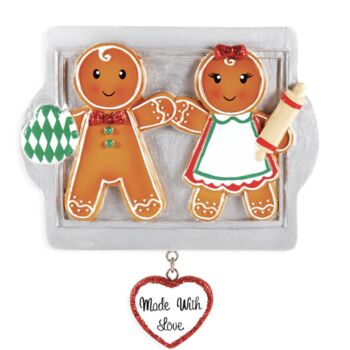 Personalised Ceramic Baking Family Decoration, 3 of 4